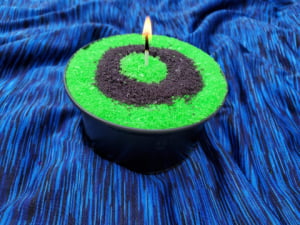 Neon Candle Sand to make sand candles
