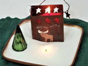 Moose Candle