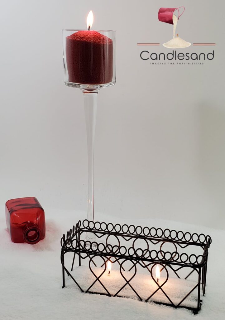 Holiday Sand Candles