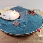 Sand Candle Store Front Display Fish Bowl Candle